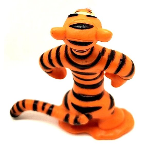DISNEY Winnie The Pooh BOUNCING TIGGER 3" PVC Collectible Figure Toy Cake Topper - Picture 3 of 5